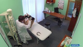 Fake Hospital - Attactive Blonde Decides To Strike Deal With Doctor For Sex - 06/09/2014