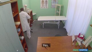 Fake Hospital - Lucky patient is seduced by nurse and doctor - 06/16/2014