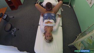 Fake Hospital - Lucky patient is seduced by nurse and doctor - 06/16/2014