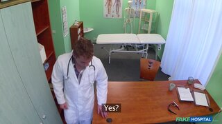 Fake Hospital - Beautiful busty blonde loves a man in uniform - 06/19/2014