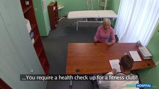 Fake Hospital - Blonde seduces doctor to get her own way - 06/30/2014
