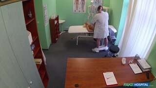 Fake Hospital - Doctors recommendation has sexy blonde paying the price - 07/03/2014