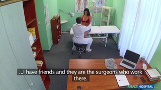 Fake Hospital - Bust MILF Gets Fucked On The Examination Table - 07/07/2014