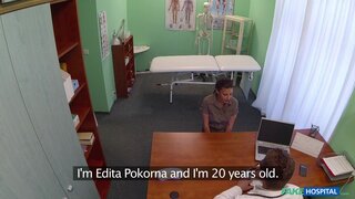 Fake Hospital - Student needs a full check up before starting work - 07/10/2014