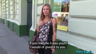 Public Agent - Cute Broke Blondie Fucks Stranger For Cash - 07/15/2014