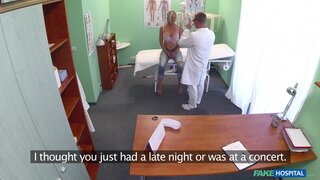 Fake Hospital - Doctor Gives Patient Special Treatment - 08/07/2014