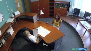 Fake Hospital - Nurse Gives Unusual Pregnancy Test - 09/11/2014