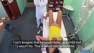 Fake Hospital - Doctor helps sexy patient conceive - 09/15/2014
