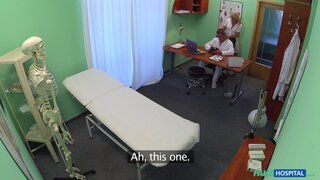 Fake Hospital - Nympho Nurse Gives Breast Exam - 09/29/2014