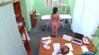 Fake Hospital - Hot Patient Referred for Doc's Cock - 10/09/2014