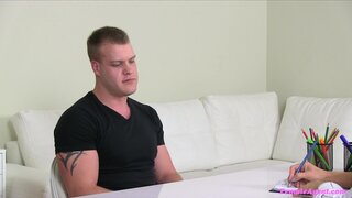Female Agent - Muscular Stud Wants to Fuck Agent - 10/14/2014