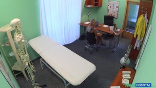 Fake Hospital - Nurse Massages Sexy Claustrophobe - 10/23/2014
