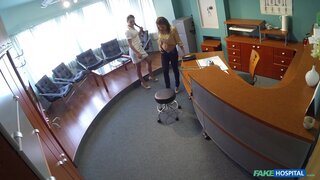 Fake Hospital - Nurse seduces patient and enjoys licking her pussy - 11/10/2014