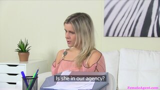 Female Agent - Pole Dancer Licks Agent's Pussy - 11/14/2014