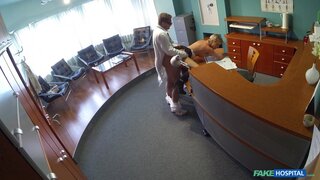 Fake Hospital - Lady sucks cock to save on medical bills - 11/17/2014