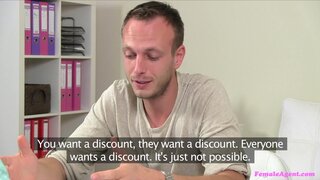 Female Agent - Agent Fucks Builder for a Discount - 11/21/2014