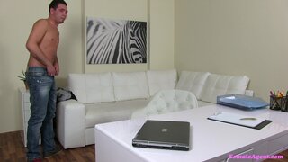 Female Agent - Sexy Stud Wants to Fuck Horny Agent - 11/25/2014