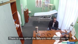 Fake Hospital - Nurse fucks patient to get a sperm sample - 12/01/2014