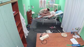 Fake Hospital - Hot cleaner can't resist a uniform - 12/18/2014