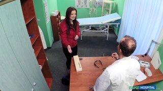 Fake Hospital - Sexy patient has a big surprise for the dirty doctor - 12/29/2014