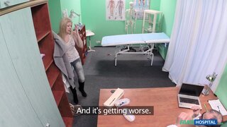 Fake Hospital - Doctor prescribes orgasms to help patients pain relief - 01/20/2015