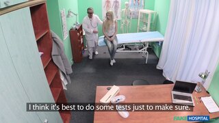 Fake Hospital - Doctor prescribes orgasms to help patients pain relief - 01/20/2015