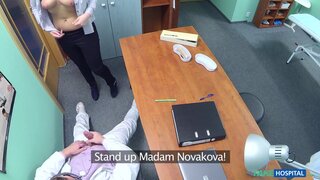 Fake Hospital - Sales Rep Fucks Doctor to Get Order - 01/23/2015