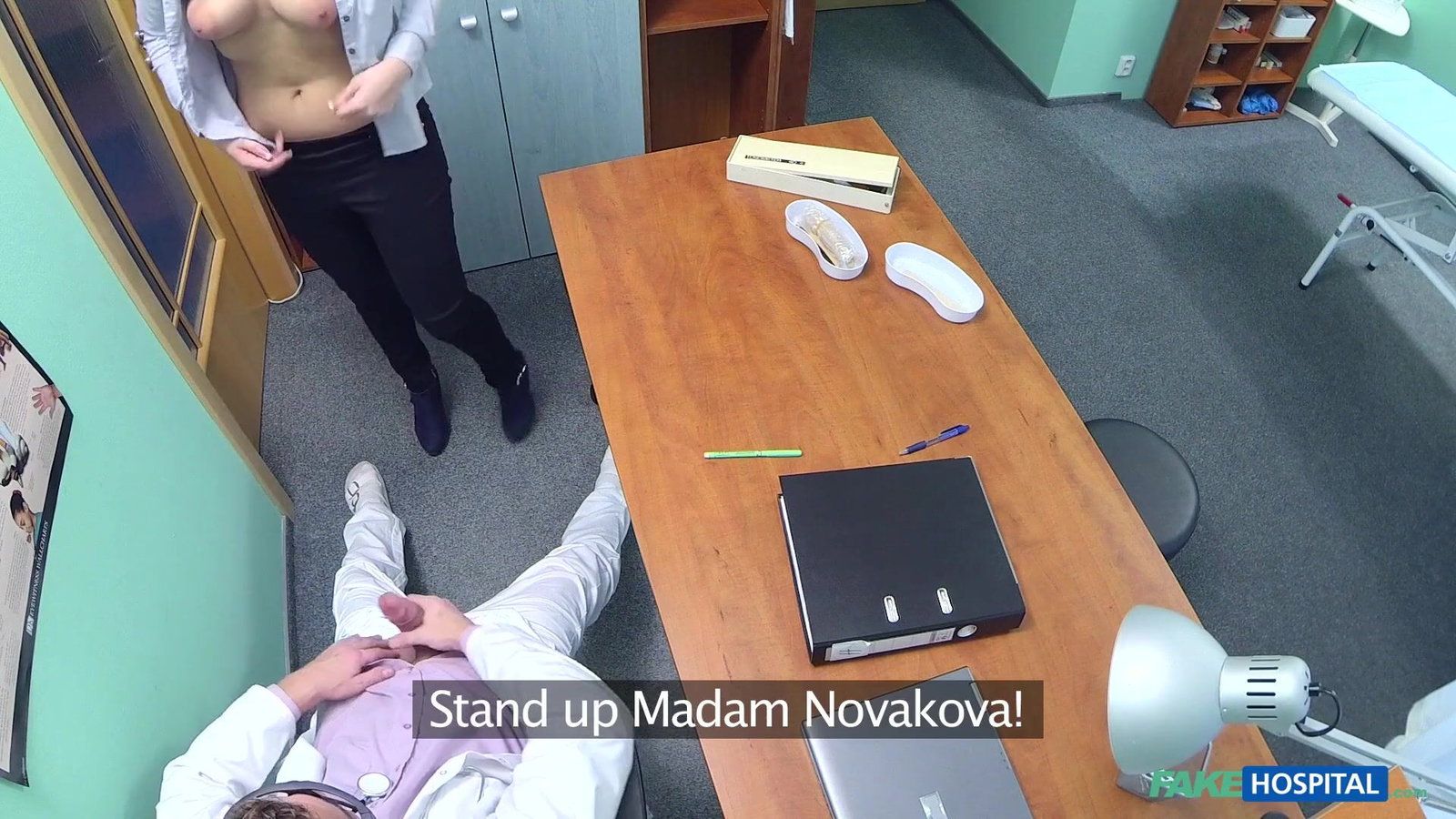 Fake Hospital - Sales Rep Fucks Doctor to Get Order - 01/23/2015