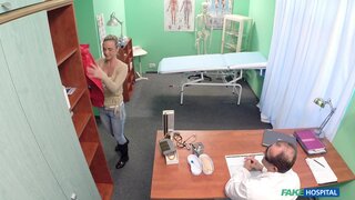 Fake Hospital - Hot blonde loves the doctors muscles and smooth talking charm - 01/30/2015