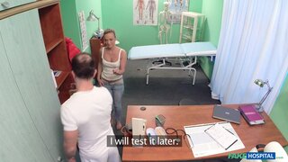 Fake Hospital - Hot blonde loves the doctors muscles and smooth talking charm - 01/30/2015