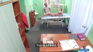 Fake Hospital - Hot blonde loves the doctors muscles and smooth talking charm - 01/30/2015