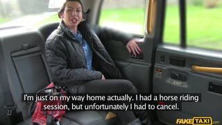 Fake Taxi - Posh Lady Rides Cabby's Hard Dick - 02/01/2015