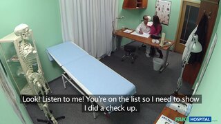 Fake Hospital - Doctor decides sex is the best treatment available - 02/03/2015