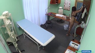 Fake Hospital - Doctor solves wet pussy problem - 02/10/2015