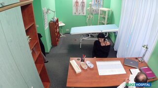 Fake Hospital - Doctor makes sure patient is well checked over - 02/17/2015