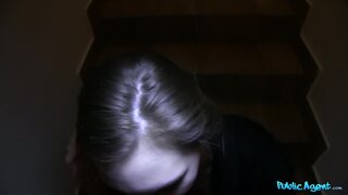 Public Agent - Tall Russian Bends Over for Cash - 02/23/2015
