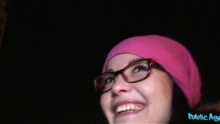 Public Agent - Babe with Glasses Fucked Outside - 02/27/2015