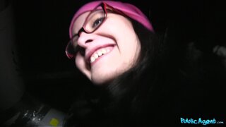Public Agent - Babe with Glasses Fucked Outside - 02/27/2015