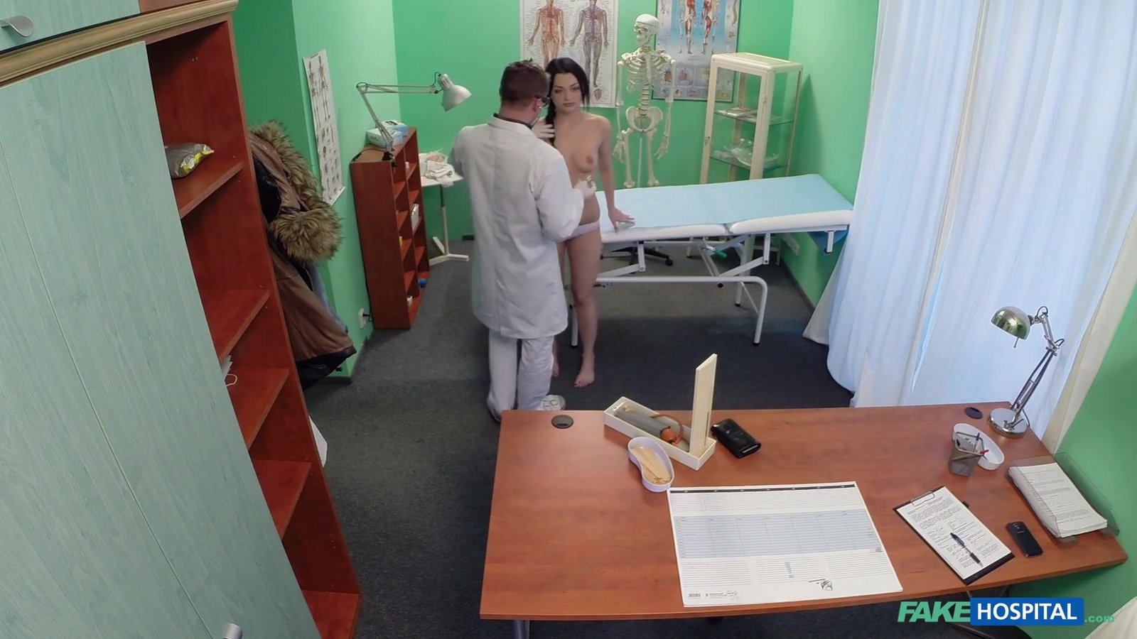 Fake Hospital - Sexy patient likes it from behind with her new doctor - 02/24/2015