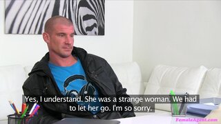 Female Agent - Stud Does Horny Agent Doggy Style - 03/17/2015