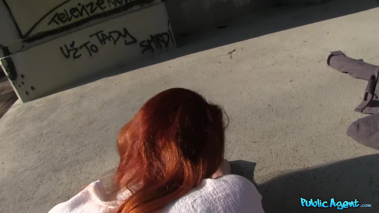 Public Agent - Redhead Model Gets Fucked Outside - 03/16/2015