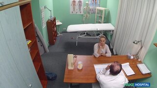 Fake Hospital - Sexy patient wants check up for her pussy - 03/24/2015
