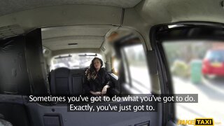 Fake Taxi - Tattooed vixen gets pussy licked in taxi - 03/29/2015