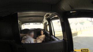 Fake Taxi - Tattooed vixen gets pussy licked in taxi - 03/29/2015