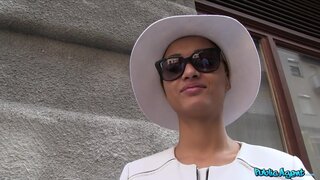 Public Agent - Short haired African fashion model fucked for cash - 04/06/2015
