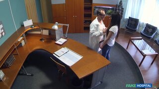 Fake Hospital - Virgin patient wants doctor's cock - 04/07/2015