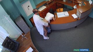 Fake Hospital - Virgin patient wants doctor's cock - 04/07/2015