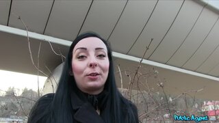 Public Agent - Rock chick gets fucked outside in public place - 04/13/2015