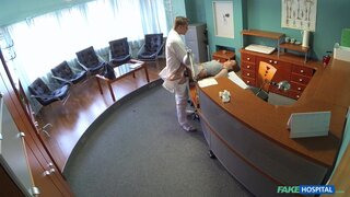 Fake Hospital - Petite redheads sexual skills makes doctor cum twice - 04/14/2015
