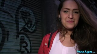 Public Agent - Brunette with big boobs fucked in a cellar - 04/24/2015